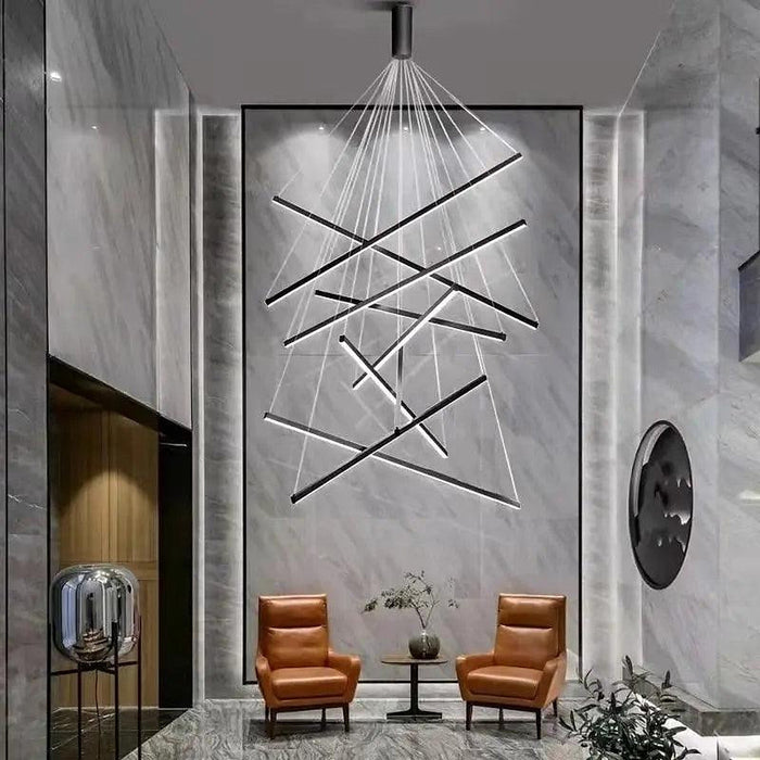 Cora Contemporary Foyer Chandelier for a landed home’s double-height entrance
