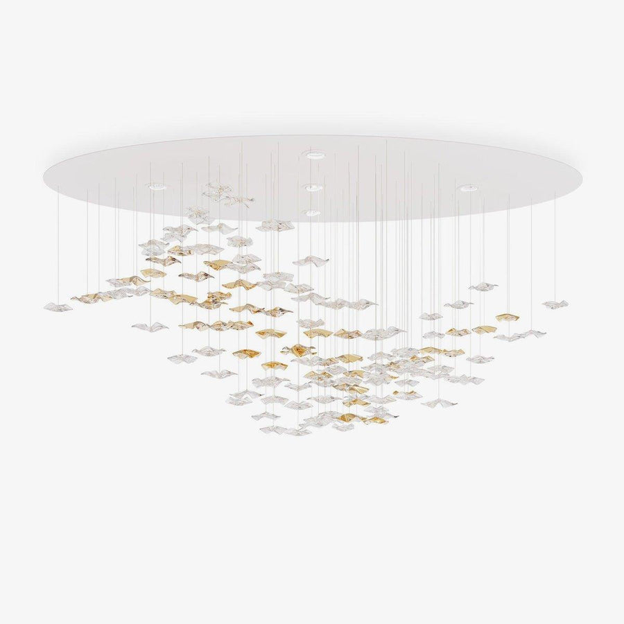 Tidal Art Glass Chandelier selected for an October 2026 DWHOME landed-home installation in Singapore
