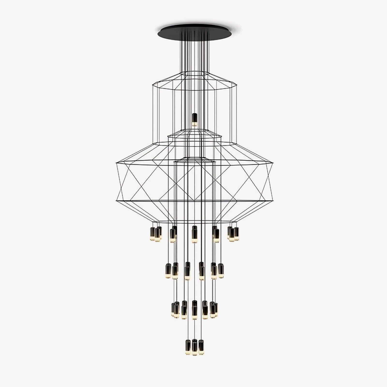 Modern Luxury Lighting Trends for Singapore Homes in 2026 featuring Lines Chandelier