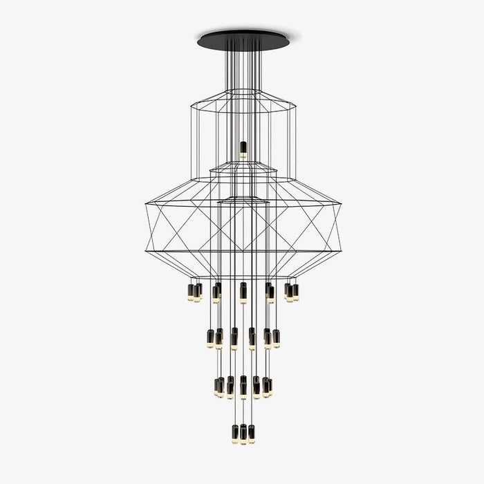 Modern Luxury Lighting Trends for Singapore Homes in 2026 featuring Lines Chandelier
