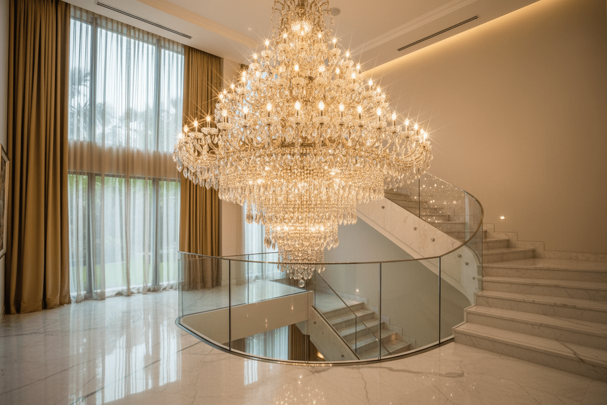 Maintenance Guide for Large Chandeliers for Staircase and Double Volume Space 2026