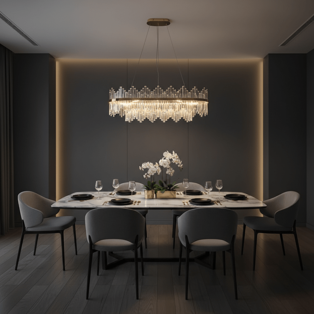Dining Room Chandeliers Singapore-DWHOME