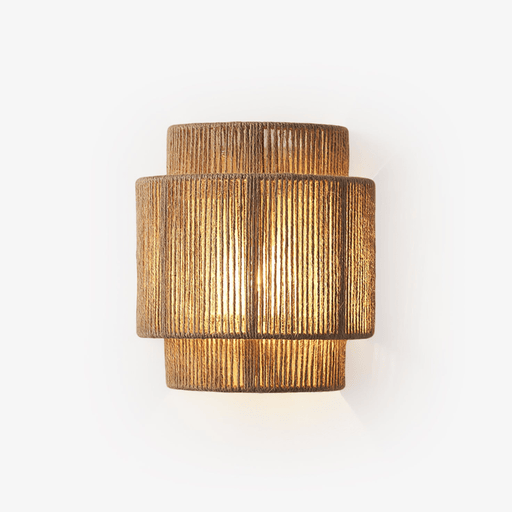 Rustic Weave Wall Lamp-DWHOME