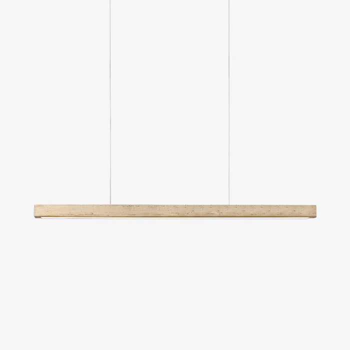 Linear Travertine Pendant Lamp-DWHOME