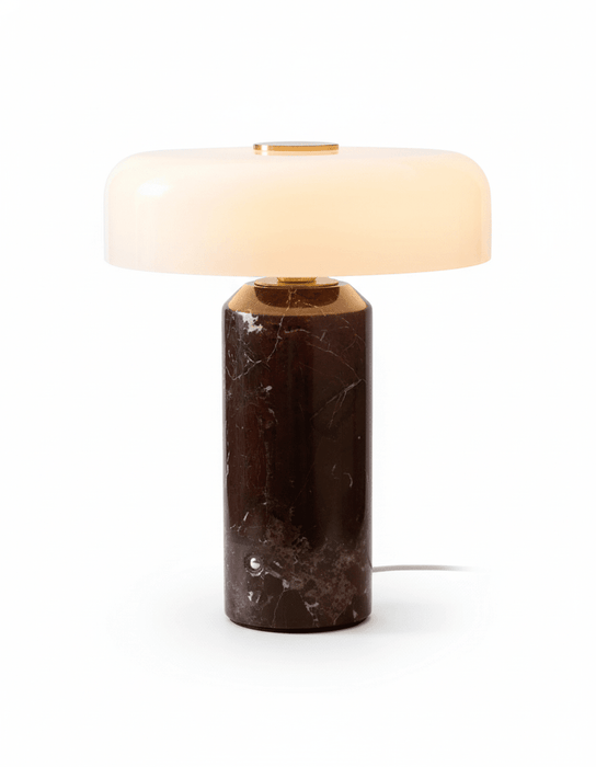 Lunara Marble Table Lamp-DWHOME