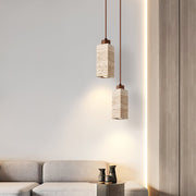 Solvara Travertine Pendant Lamp-DWHOME