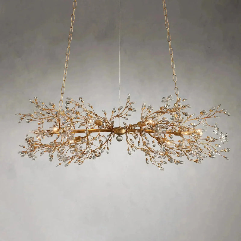 Fiore Linear Chandelier 43''51''68''-DWHOME