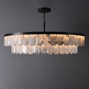 Rolantis Double Rock Crystal Chandelier-DWHOME