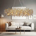 Albero Crystal Dining Room Chandelier.