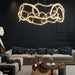 July Modern Rock Crystal Multi Ring Chandelier-DWHOME