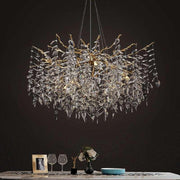 "Albero Collection Crystal Ceiling Light Fixture-DWHOME"