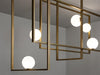 Mondrian Glass Ceiling Light - DWHOME