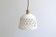 Openwork Ceramic Pendant Lamp-DWHOME