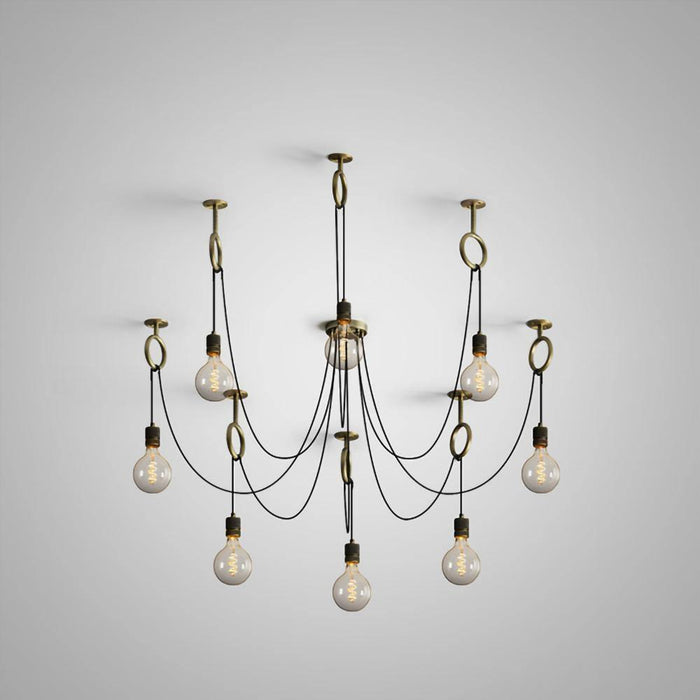 Industrial Spider Chandelier - DWHOME