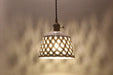 Openwork Ceramic Pendant Lamp - DWHOME