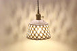 Openwork Ceramic Pendant Lamp.