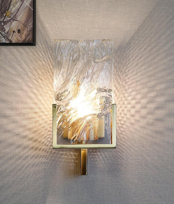 Ice Crystal Wall Lamp.