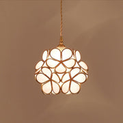 Glass Petal Pendant Light-DWHOME