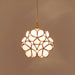 Glass Petal Pendant Light.