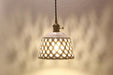 Openwork Ceramic Pendant Lamp - DWHOME