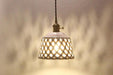 Openwork Ceramic Pendant Lamp - Vakkerlight