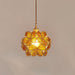 Glass Petal Pendant Light.