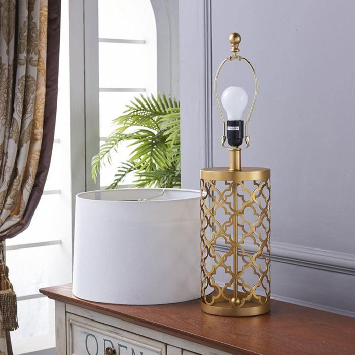 Openwork Metal Table Lamp-DWHOME