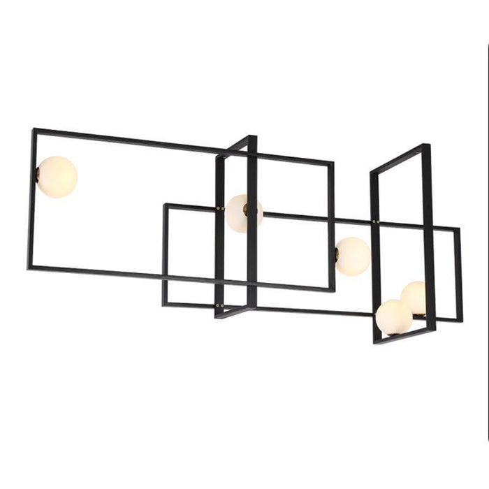 Mondrian Glass Ceiling Light - Vakkerlight