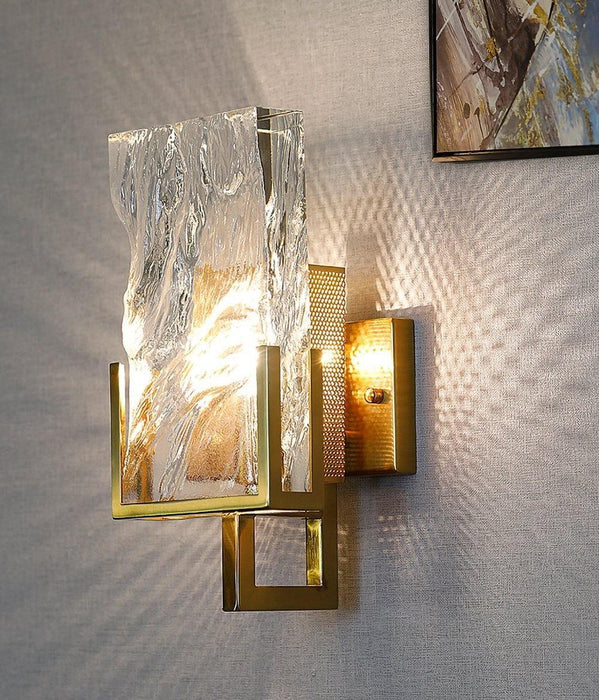 Ice Crystal Wall Lamp.