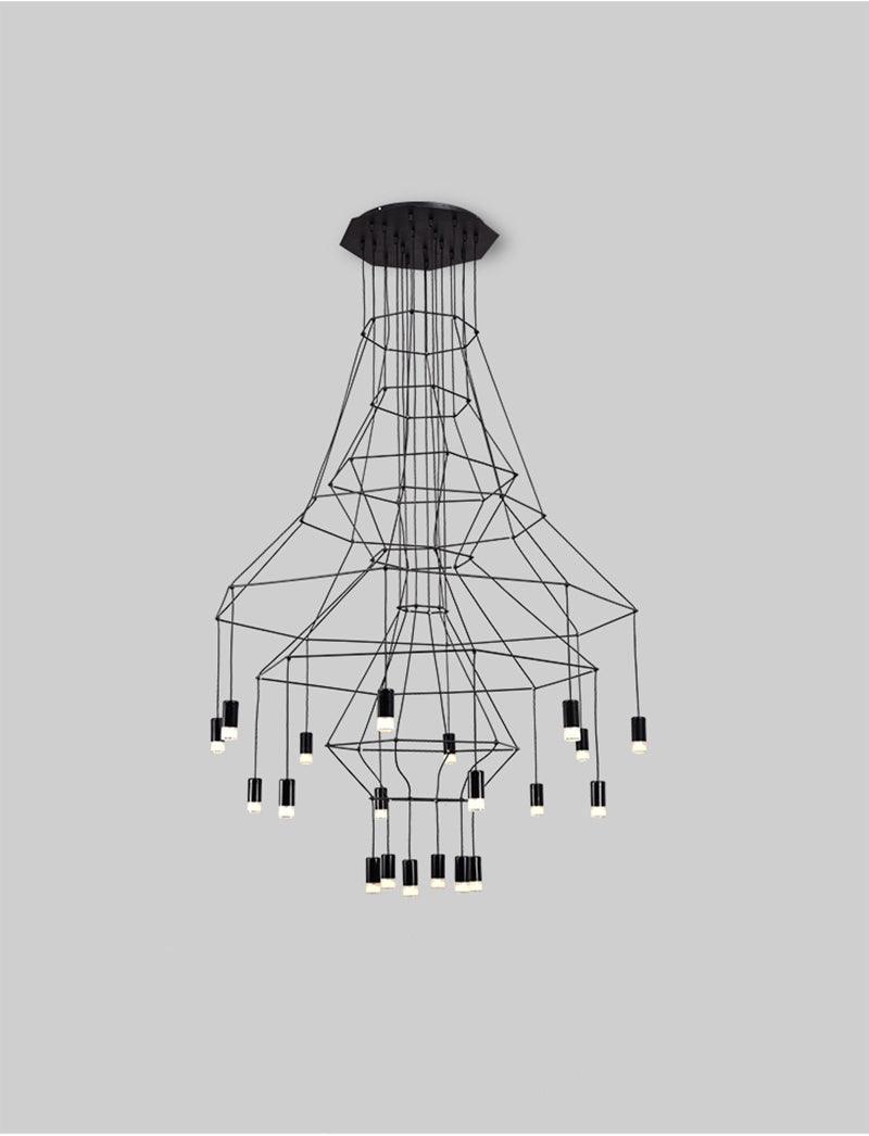 Lines Chandelier-DWHOME