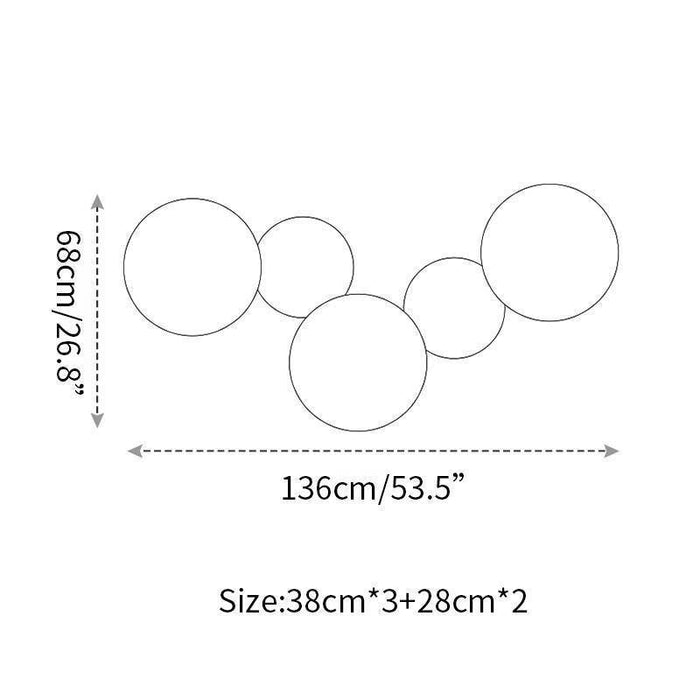 Superimpose Round Wall Lamp - Vakkerlight