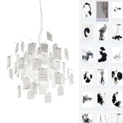 Chandelier en papier-DWHOME