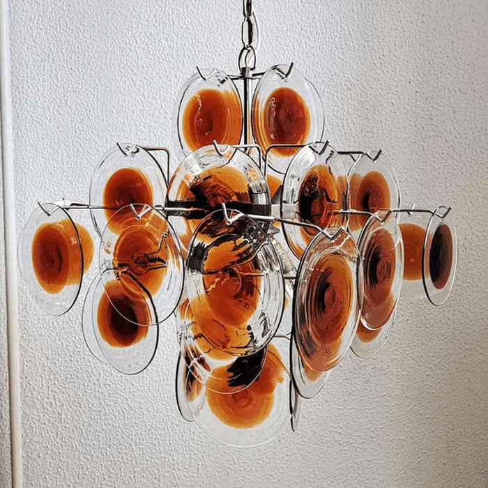 Mazzega Vistosi Murano Chandelier-DWHOME