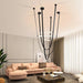 Unipenhas Designer U-Loops Leather Strap Pendant Lamp.