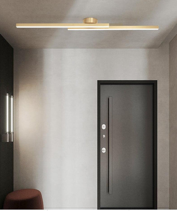 Torhild Twin Rectangular Ceiling Lamp.