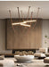 Unipenhas Designer U-Loops Leather Strap Pendant Lamp.