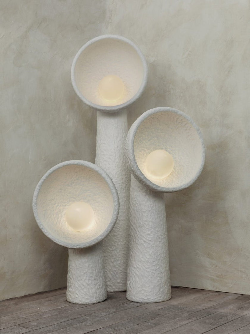 Echo Sculptural Floor Lamp-DWHOME