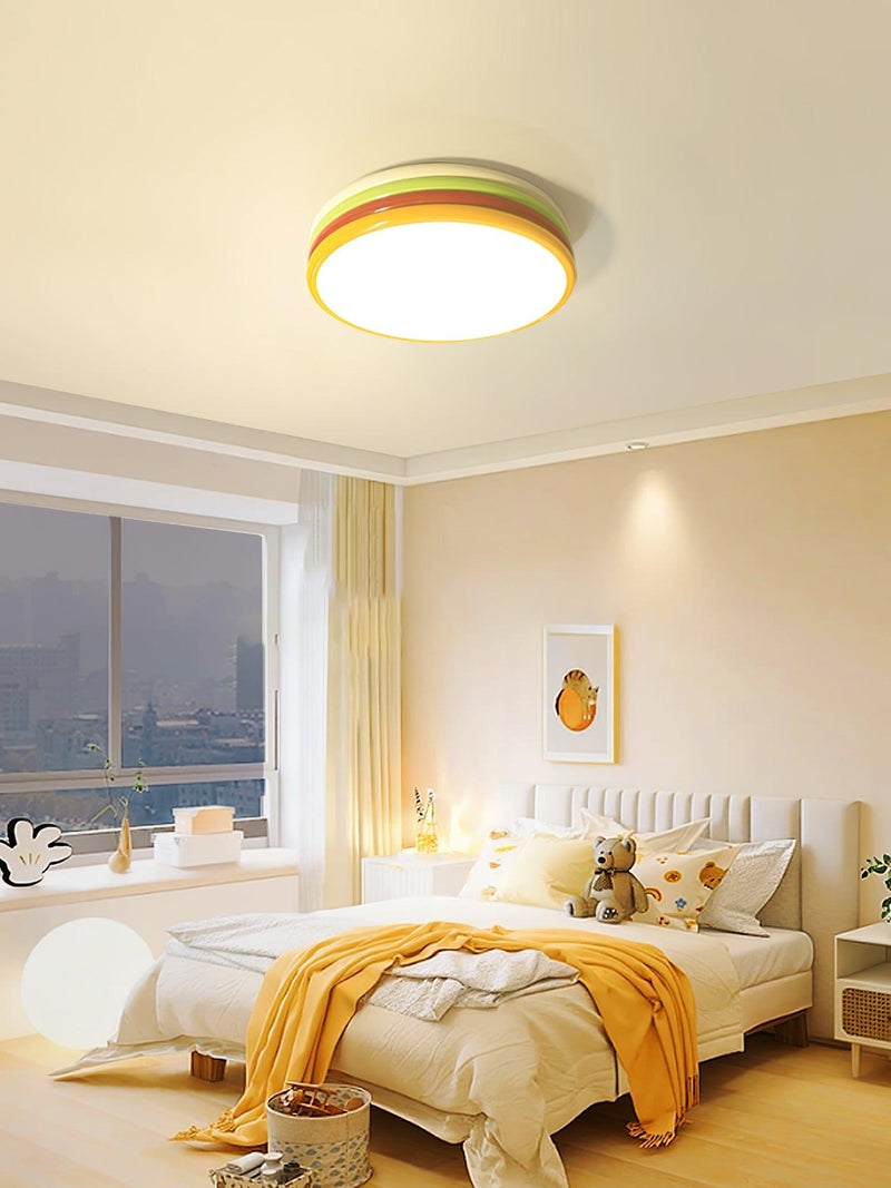 Yupizza Modern Colourful Ring Stacks Ceiling Lamp-DWHOME