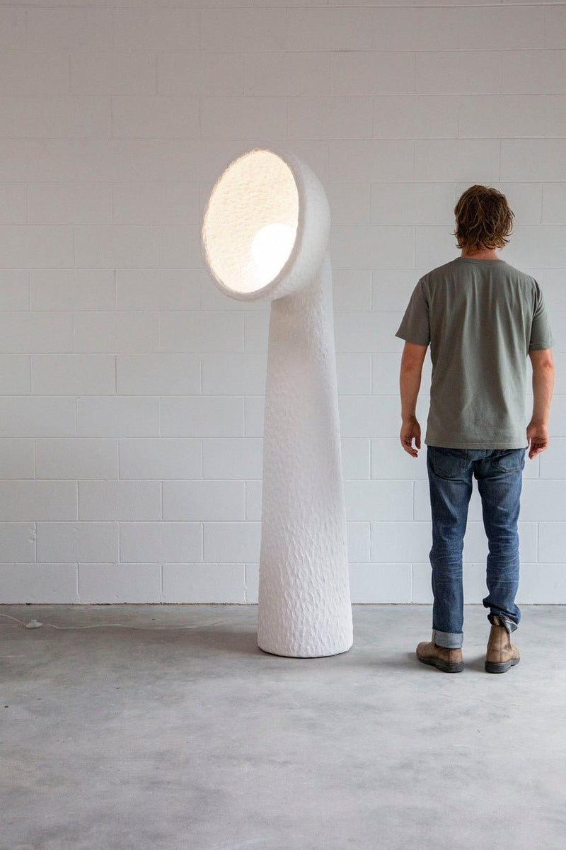 Echo Sculptural Floor Lamp-DWHOME