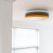 Yupizza Modern Colourful Ring Stacks Ceiling Lamp.