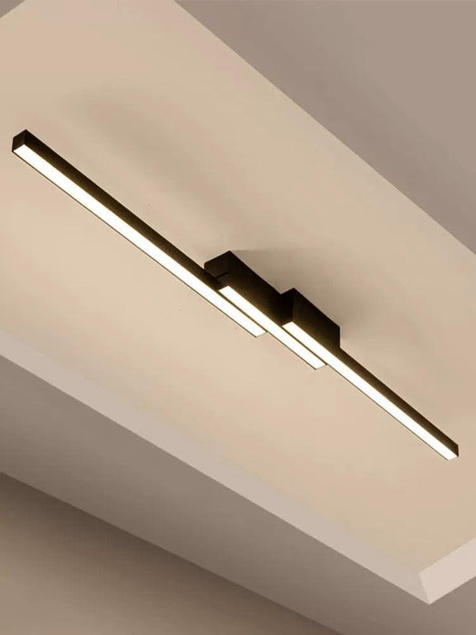 Torhild Twin Rectangular Ceiling Lamp.