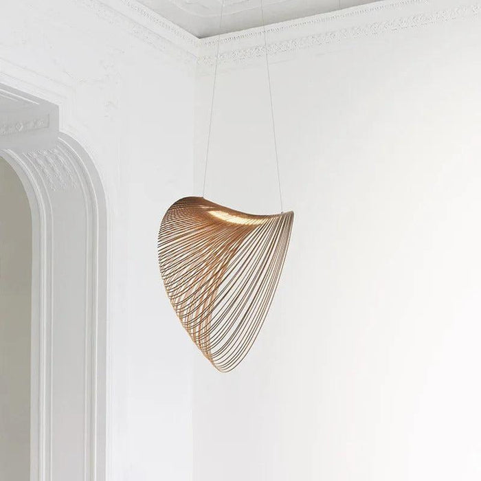 Sundberg Wabi-Sabi Organic Wavy Loops Pendant Lamp.