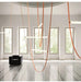 Unipenhas Designer U-Loops Leather Strap Pendant Lamp.