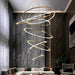 Laloopor Multiple Rings Pendant Light.