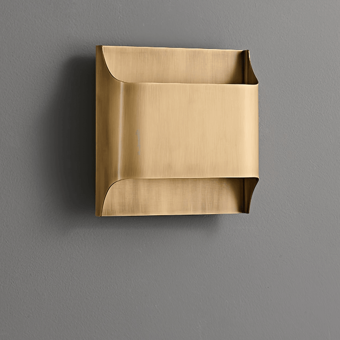 Leclerc Brass Wall Lamp-DWHOME
