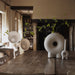 Echo Sculptural Floor Lamp-DWHOME
