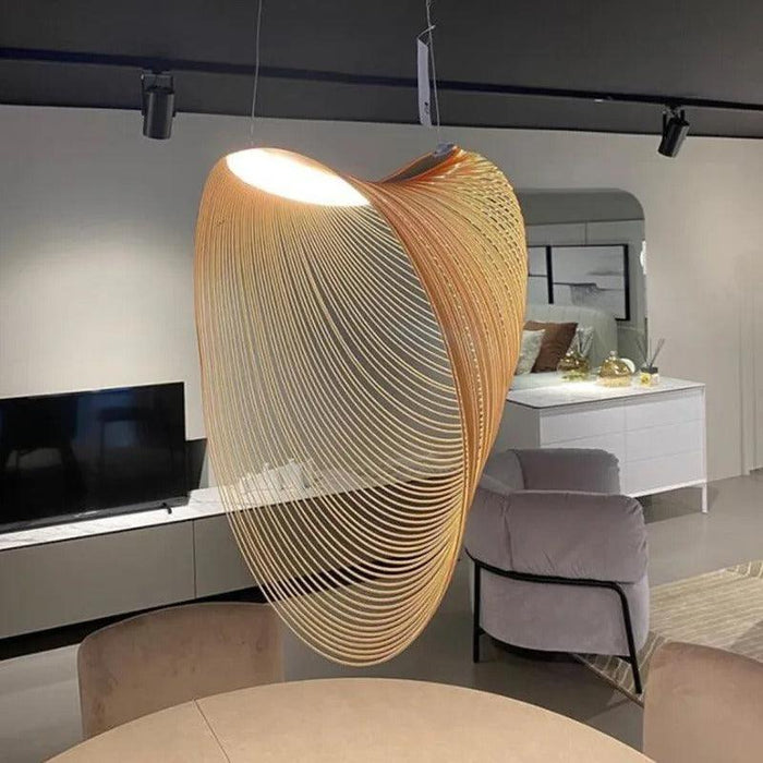 Sundberg Wabi-Sabi Organic Wavy Loops Pendant Lamp.