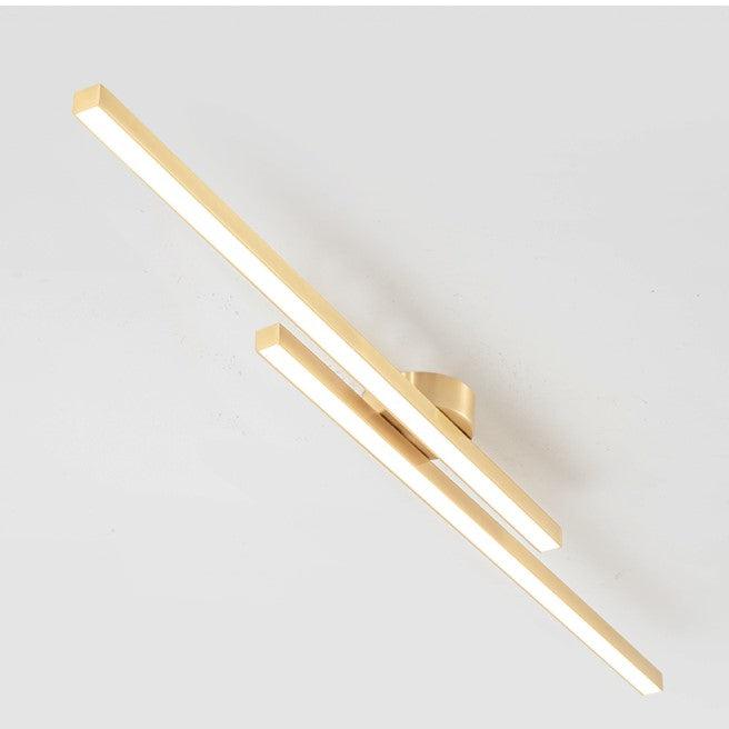 Torhild Twin Rectangular Ceiling Lamp.