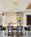 Laloopor Multiple Rings Pendant Light.