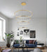 Laloopor Multiple Rings Pendant Light.